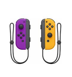 Ofertas de Nintendo Switch Joy-Con color morado neón y naranja neón