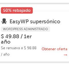 Ofertas de WordPress Administrado a Mitad de precio!