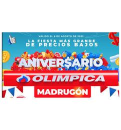 Ofertas de Aniversario Madrugón de supermercados Olímpica este sábado 6 de agosto