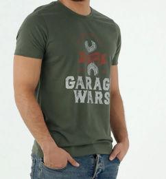 Ofertas de Tshirt para hombre estampado garage wars
