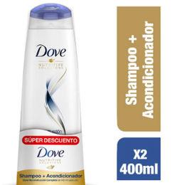 Ofertas de Shampoo Dove Reconstrucción Completa  + Acondicionador 